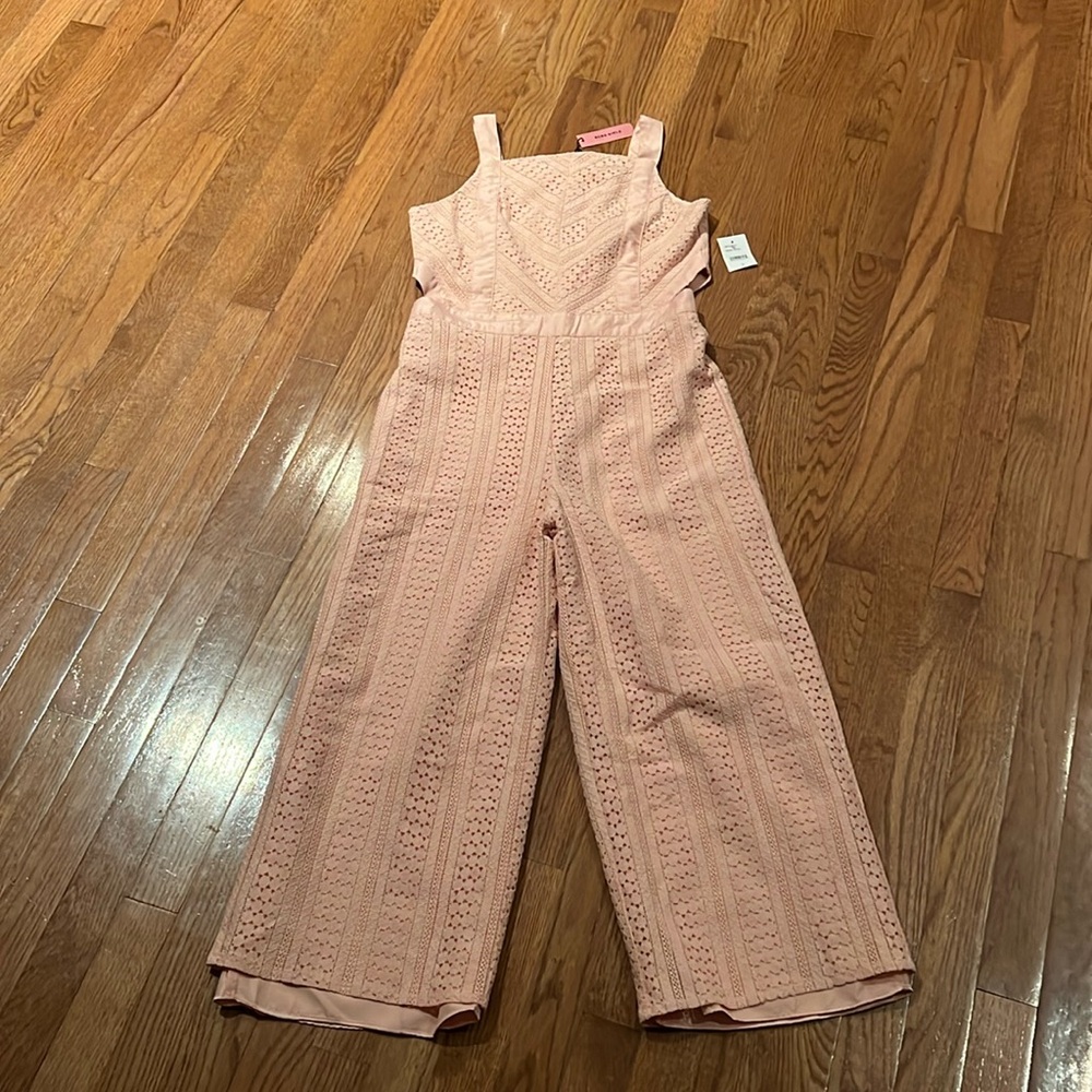 BCBG girls Rose Petal jumpsuit size 16 NEW